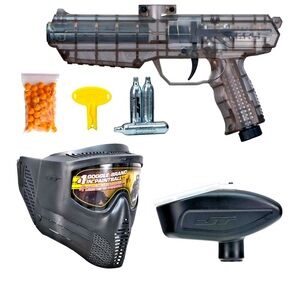 JT ER4 RTP .68 cal Paintball Marker Gun Kit includes Goggle, 12g CO2, hopper